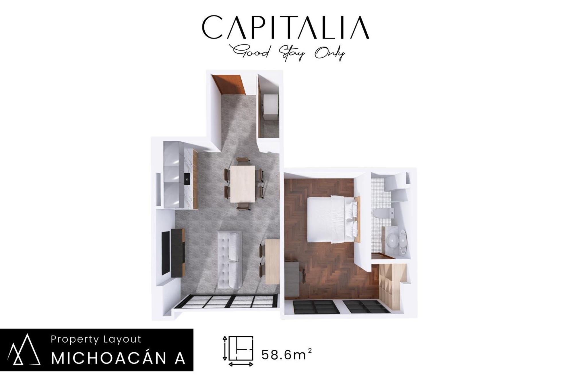 Michoacan Luxury Apartments By Capitalia Ciudad de México Exterior foto